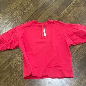 Sports & Rec red Oversized Sweatshirt